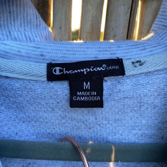 Champion Elite Heather Grey Track suit Set Sz M - Picture 7 of 7